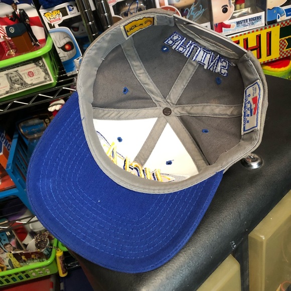 Vtg UCLA Bruins Embroidered Logo Snapback Baseball Cap Hat - Picture 7 of 10